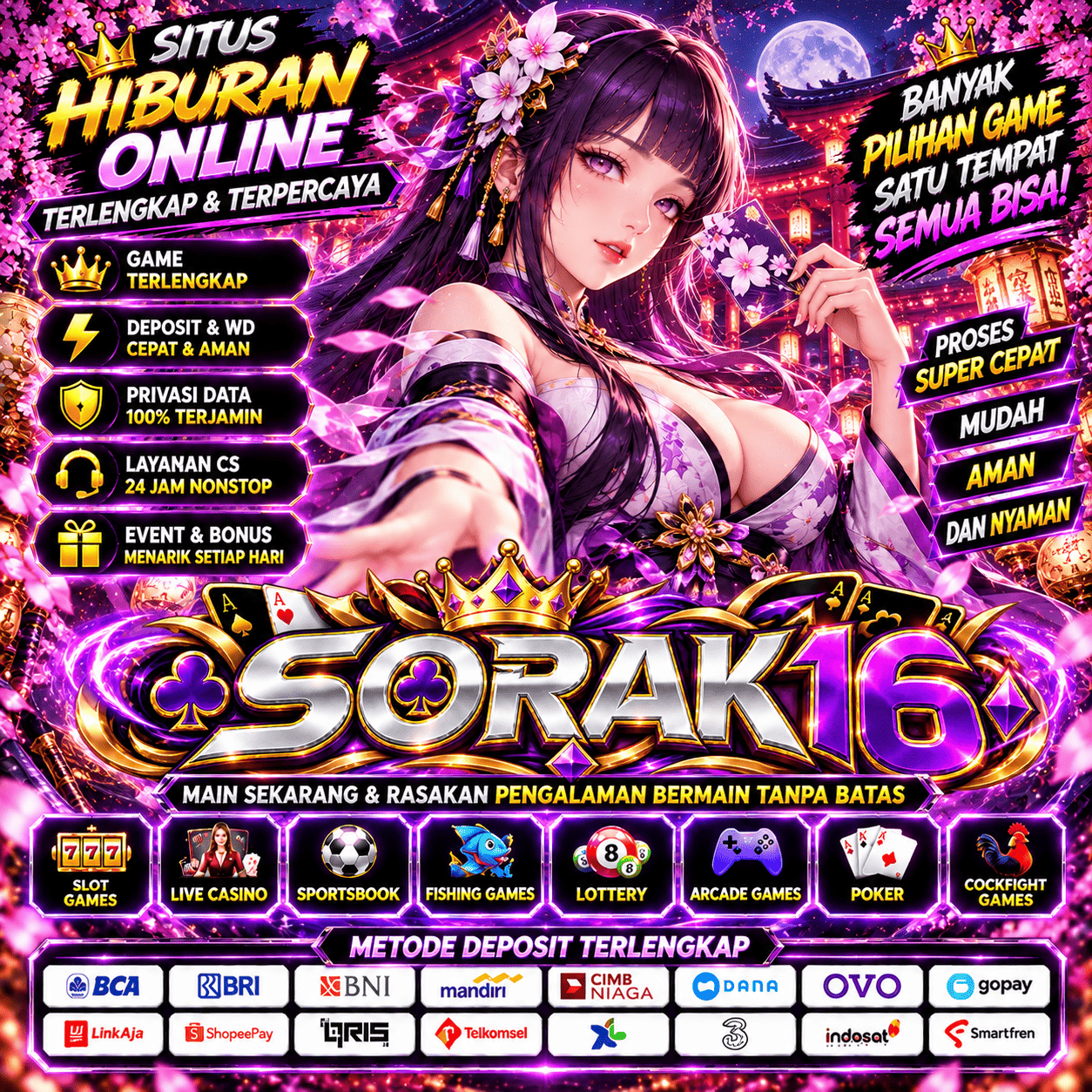 SORAK16 : Situs Togel Online Terpercaya dan Link Daftar Resmi 